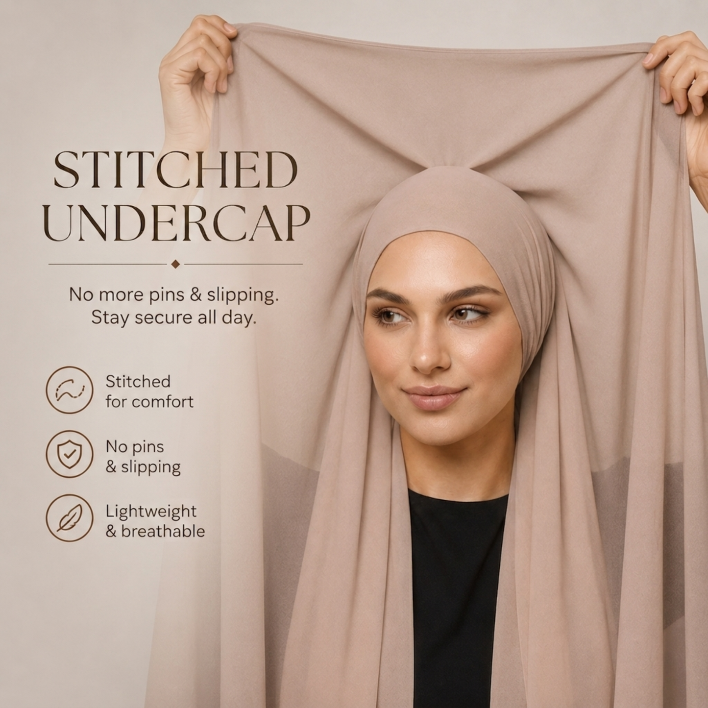 Veila™- Instant Premium Chiffon Hijab